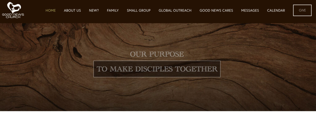 church web design services, church web designers, web design for churches