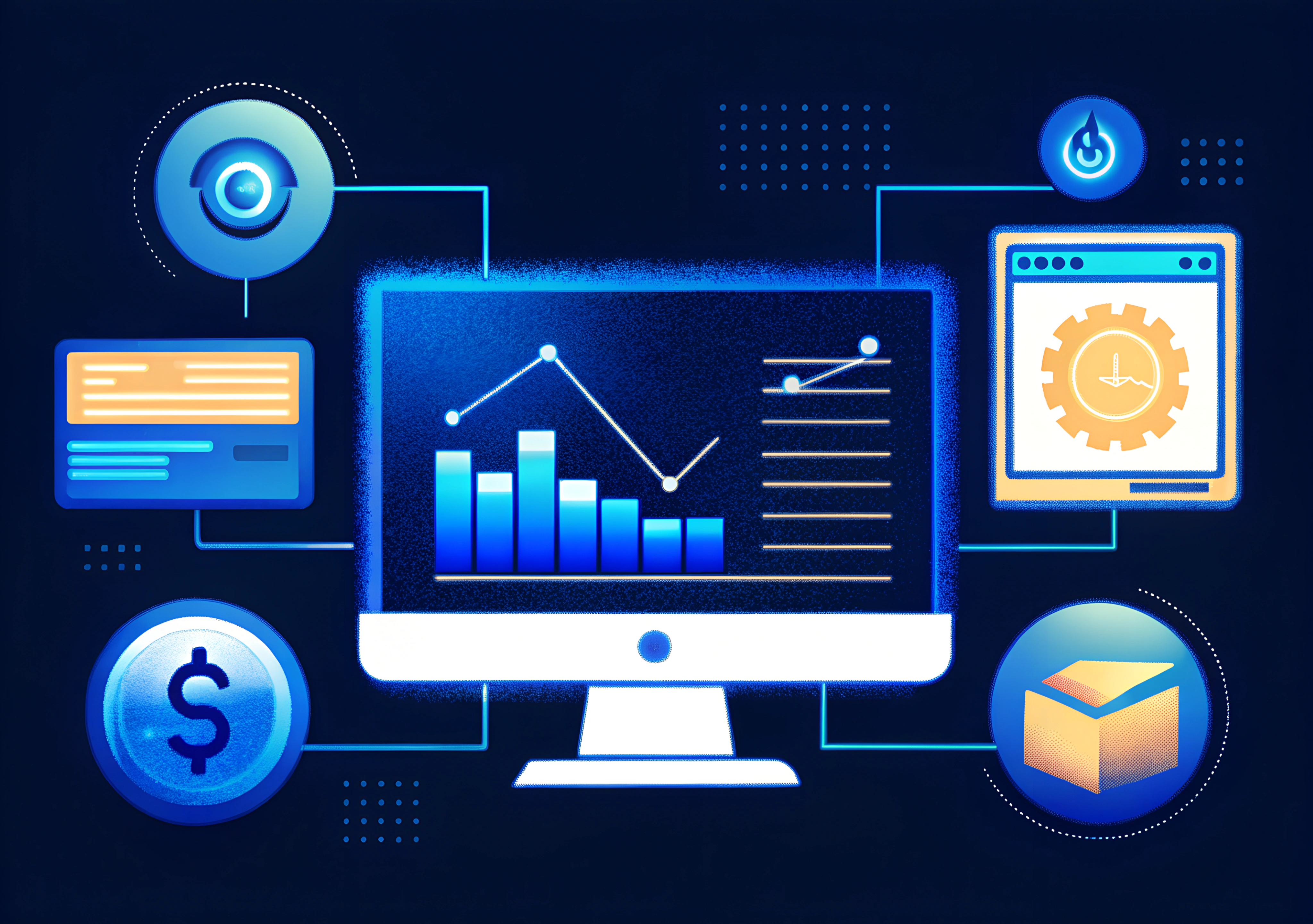 a-cell-on-the-background--diagrams-and-graphics