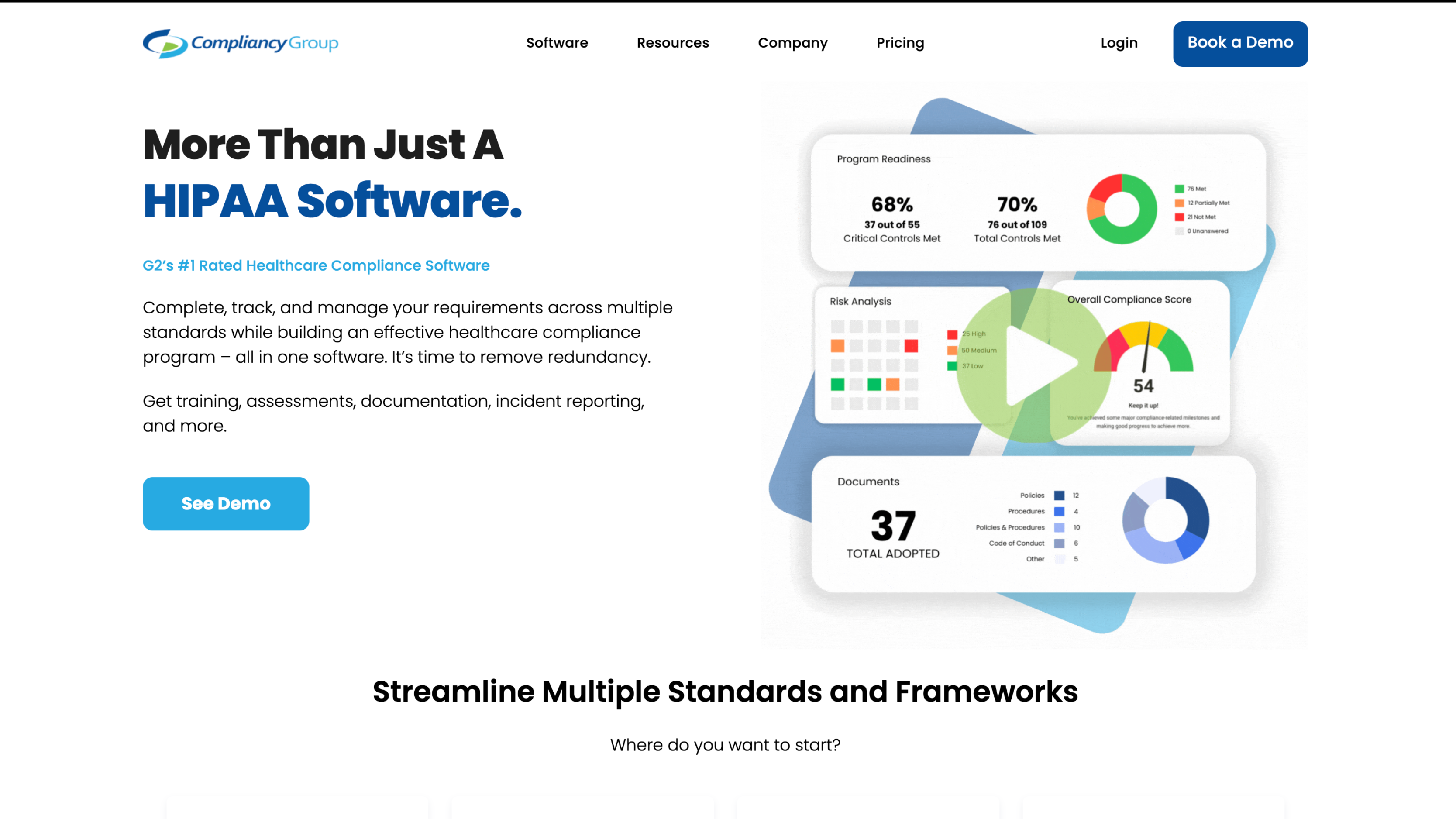 Compliancy Group for Healthcare Software