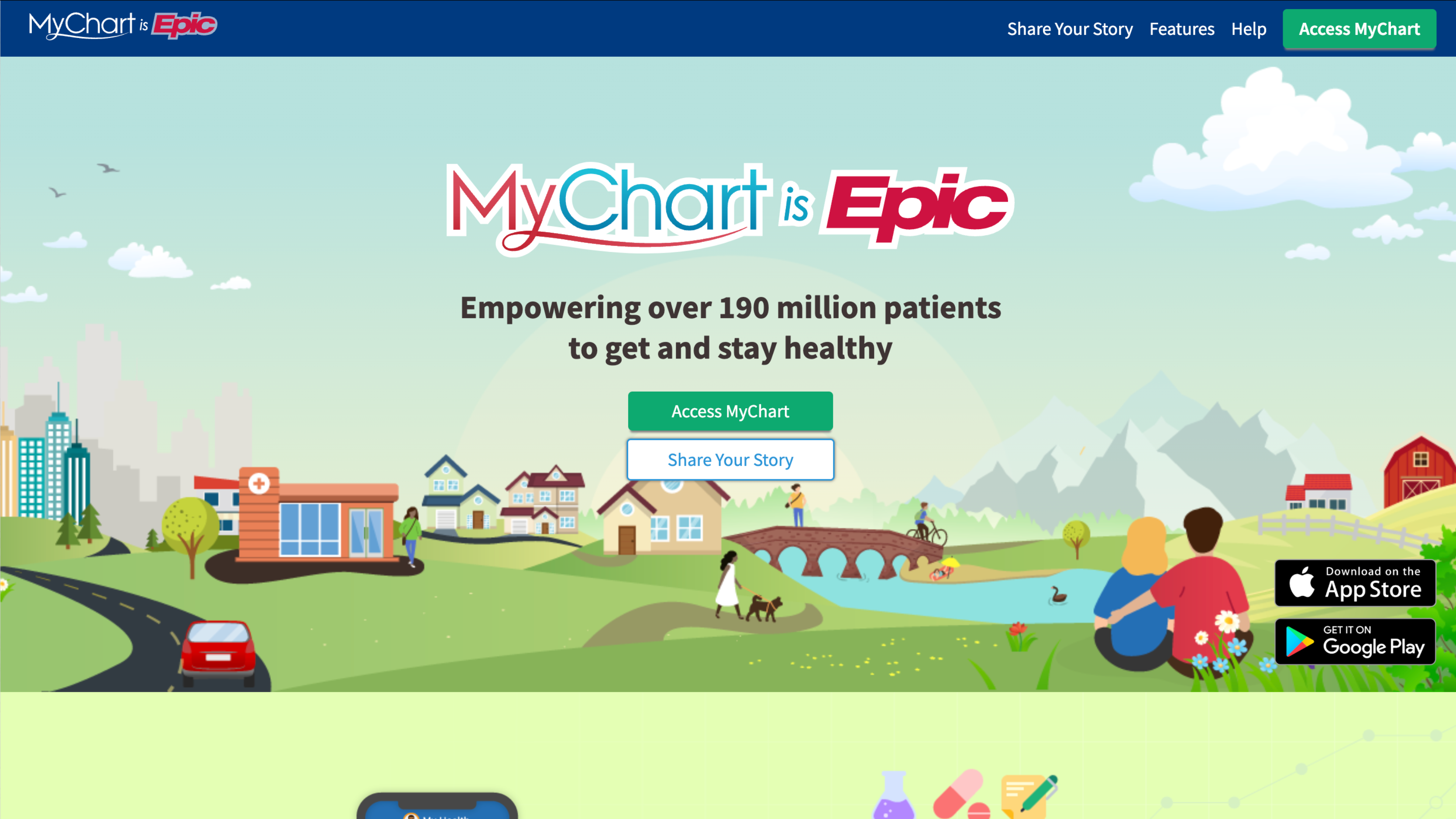 My Chart Healthcare Software